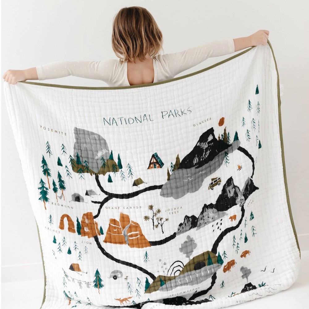 Clementine Kids National Baby Blanket - Parks