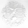 Christmas Magic 4ct Christmas Decorative Set Tree Skirts Silver - 2 of 4