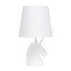 Creekwood Home Whimsilux 15.5" Enchanting Unicorn Dreams Table Lamp - 3 of 4