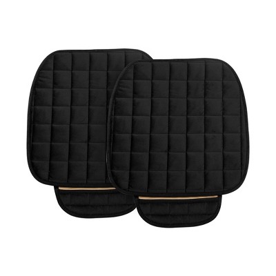 Unique Bargains Car Front Seat Cover Breathable Plush Pad Mat