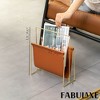 Fabulaxe Magazine Holder and Rack for Desktop, Home Office, Living Room, Waiting Areas, Magazines, Books, Newspapers and Other Reading Materials 14 " - 2 of 4