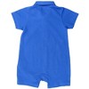 RuggedButts Baby Boys Pique Polo Romper - 2 of 4