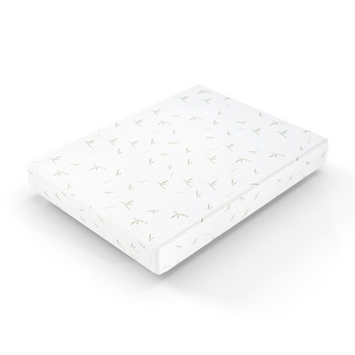 Resenkos Jacquard Bamboo Cover, Eco-Friendly Silk Smooth Mattress Topper, Bamboo Fabric, Comfort Enhanced, Breathable Surface
