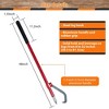Steel Log Peavey Tool, Cant Hook, with Moving Hook & Gloves - 2 of 4