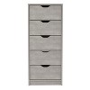 Bella Depot 5 Drawers Tall Dresser - 3 of 4
