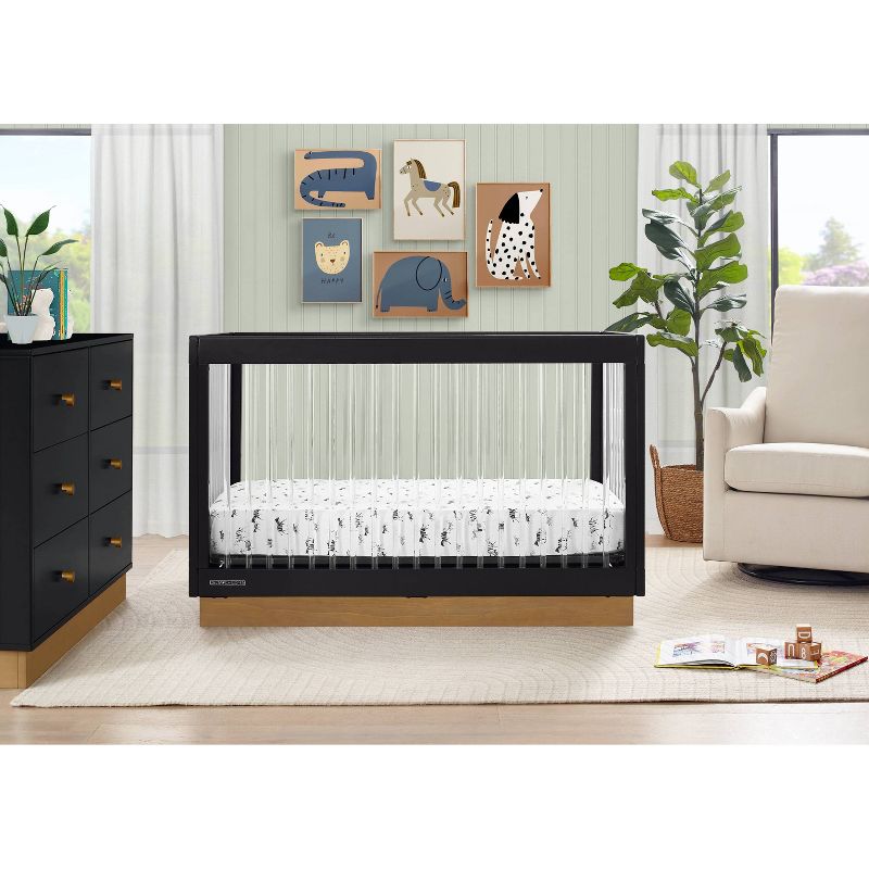 Delta Children James Acrylic 4-in-1 Convertible Crib - Greenguard Gold Certified, 4 of 14