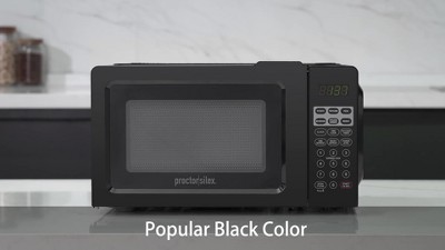PROCTORSILEX 0.7 MICROWAVE BLACK CMV807BK-07 – Oikos Center
