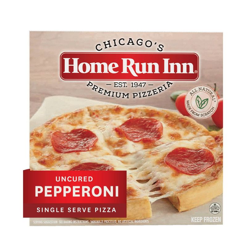 Home Run Inn Uncured Pepperoni Frozen Pizza - 7.75oz, 1 of 9