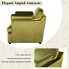 Kumasinova Oversized Lounge Accent Chair, Armrest Cushions, T-Shaped Cushion, Neutral Style Armchair for Living Room, Sofa Chair for Relaxing - 2 of 4