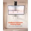 VEVOR Motorized Ceiling TV Mount, TV Wall Mount for 32 to 70 Inch TV, Electric Adjustable Ceiling TV Mount, Motorized Flip Down TV Mount, Black - 3 of 4