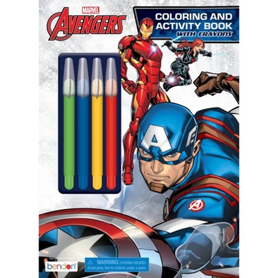 Avengers Coloring With Jumbo Twist Crayons