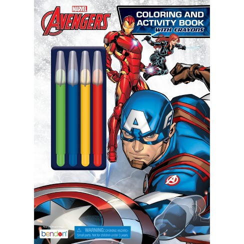 Download Avengers Coloring With Jumbo Twist Crayons Target