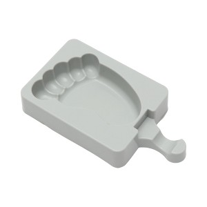 Unique Bargains Popsicles Mould Footprint Shape Comes with 20 Stick Hand Washable 2.95"x5.71" 1 Pc - 1 of 4