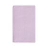 Hudson Baby Infant Girl Cotton Flannel Burp Cloths, Purple Dainty Floral 10 Pack, One Size - 4 of 4