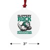Slippery Rock Secondary Logo Aluminum Holiday Christmas Tree Ornament - 3 of 4