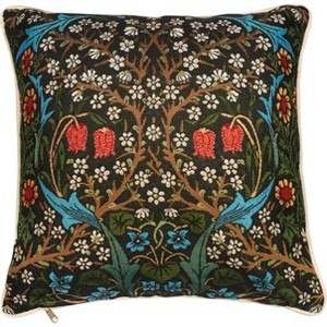 Signare USA William Morris Blackthorn Panelled Pillowcase/ cushion cover 18 x 18 inch - 1 of 1