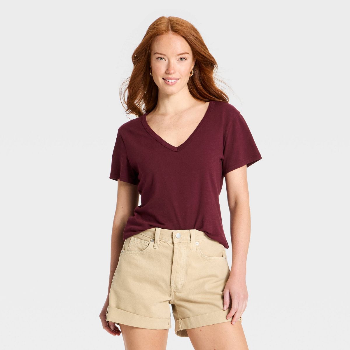 Women's Iconic V-Neck Jersey T-Shirt - Universal Thread™