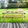 Folding Camping Table, Adjustable Height Aluminum Table, Portable Camping Table for Picnic, Beach - 4 of 4