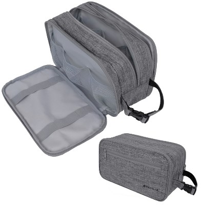 Pavilia Toiletry Bag For Men, Travel Pouch Essentials Shaving Dopp Kit,  Water Resistant Organizer Case Accessories : Target