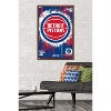Trends International NBA Detroit Pistons - Maximalist Logo 23 Framed Wall Poster Prints - 2 of 4