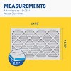 16x25x1 AC and Furnace Air Filter by EcoAire, Model: 16X25X1 - MERV 7 Odor, 6PK - 2 of 4