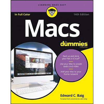 Macs for Dummies - 14th Edition by  Edward C Baig (Paperback)
