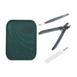 Unique Bargains Splash-proof Nail Clipper Kit 3-piece Set - 1 of 4