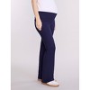 Women's Roll Over Waistband Flare Legging | Motherhood Maternity - 3 of 4