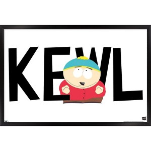 Trends International South Park - Cartman Kewl Framed Wall Poster Prints - 1 of 4