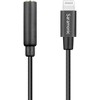 Saramonic SR-C2002 Apple Lightning Connector to Female 3.5 mm TRRS Audio Jack Adapter Cable, 3" - 3 of 4