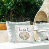 Stupell Industries Clam Shell Beach Calligraphy, 18 x 18 - 2 of 3