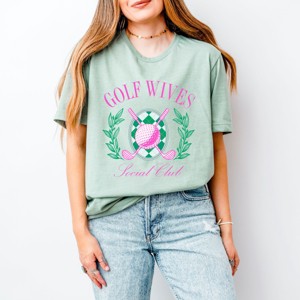 Simply Sage Market Golf Wives Social Club Short Sleeve Tee - 1 of 4