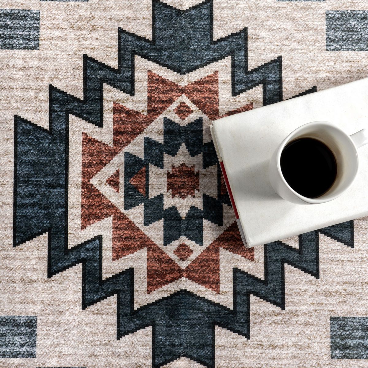 Nuloom Calli SplashGuard Southwestern Machine Washable Area Rug - thumbnail 9