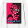 Sand Land Beelzebub Teaser Art Crew Neck Long Sleeve White Adult Sweatshirt - 2 of 4