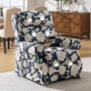 Lori Lift Assist Power Recliner With Massage Heat And Manual Headrest | ARTFUL LIVING DESIGN-NAVY - 3 of 4