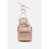 Anvil Metallic Block Heeled Lace Up Women Sandals - 4 of 4