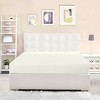 1 Pc Polyester Microfiber Brushed Solid Comfortable Mattress Protector Covers - PiccoCasa - image 3 of 4