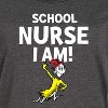 Women's - Dr. Seuss - School Nurse I Am Graphic T-shirt Dress - 2 of 4