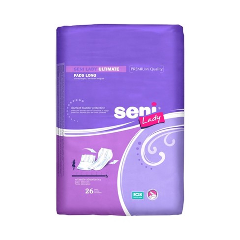 Seni Man Fit Bladder Control Pad Moderate Absorbency 3-1/2 X 15-7/10 Inch -  Simply Medical