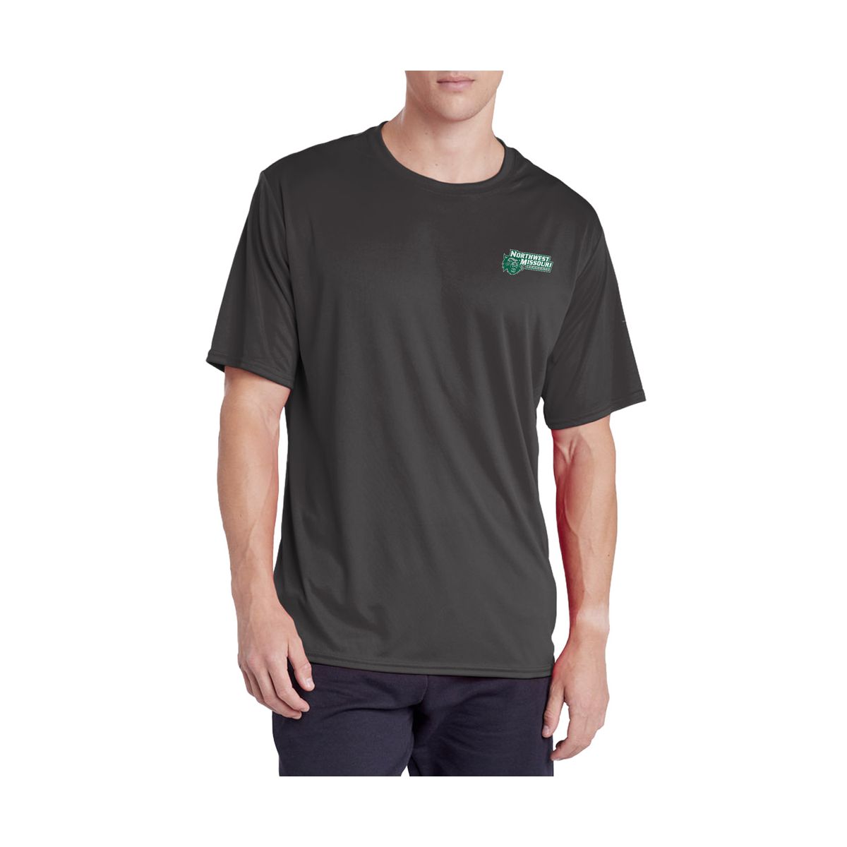 Men's Northwest Missouri State University Men's Sport Active T-Shirt Left Chest Logo - thumbnail 7
