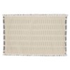 Saro Lifestyle Textured Weave Placemat (Set of 4), 14"x20", Black - 2 of 4