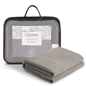 Costway Heavy Sensory Weighted Blankets Full/Queen/King Size w/Cover Glass Beads - 1 of 4