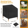 Unique Bargains M Outdoor Waterproof Heavy Duty Patio Chair Cover 39 x 38 x 37 Inch 1 Pc - 3 of 4