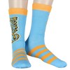 Garfield Men's Socks Don't Know Don't Care Character Inspired 6-Pack Crew Socks - 4 of 4