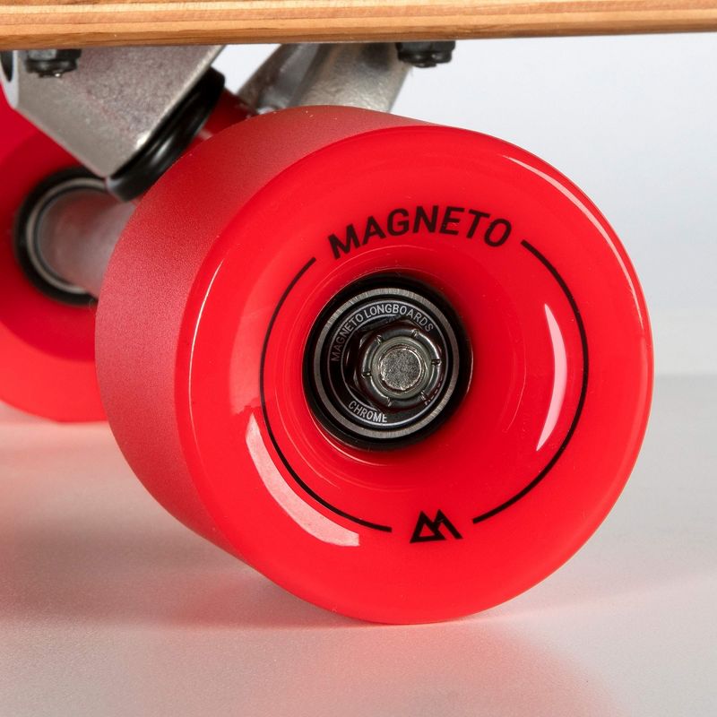 Magneto Hana Longboard Skateboard | 42" x 9" | Bamboo with Hard Maple Core | Carving & Dancing | Free Skate Tool | Hana Cruiser, 5 of 9