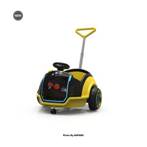 12V 3-In-1 Ride On Car Designed to Grow With Your Child-LED-yellow - 1 of 4