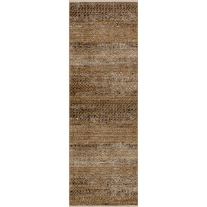 Nuloom Lavender Geometric Fringe Indoor Area Rug - 1 of 4