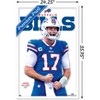 Trends International NFL Buffalo Bills - Josh Allen Feature Series 23 Framed Wall Poster Prints - 3 of 4