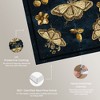 Art Remedy Gold Lux Scarf Elegant Butterfly Wall Art Unframed - 4 of 4
