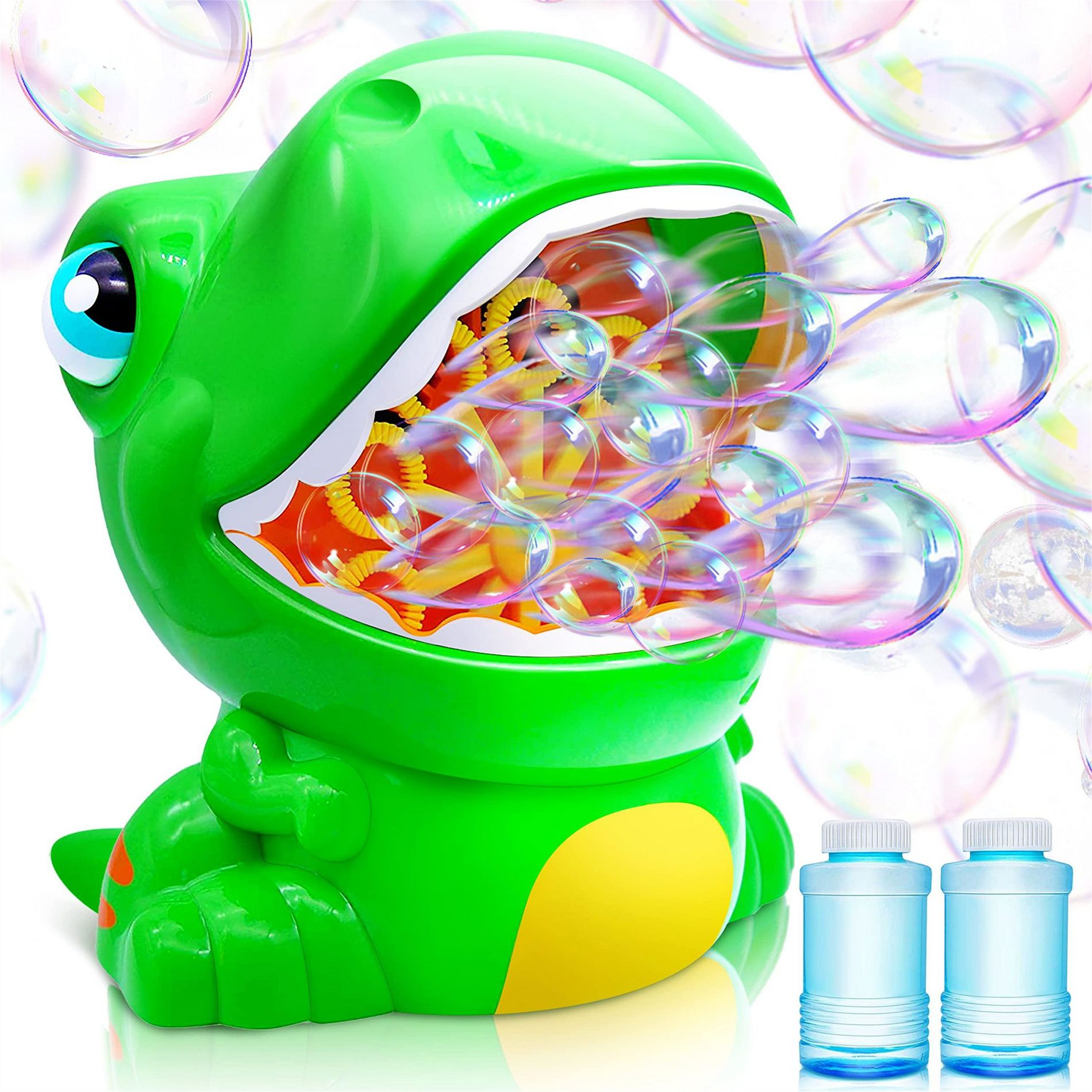 1/2PCS Bubble Lawn Mower or Bubble Blaster Machine with Solutions Toddler Kids Adult Party Favors Summer Outdoor Play Boy Girl Birthday Easter Gifts